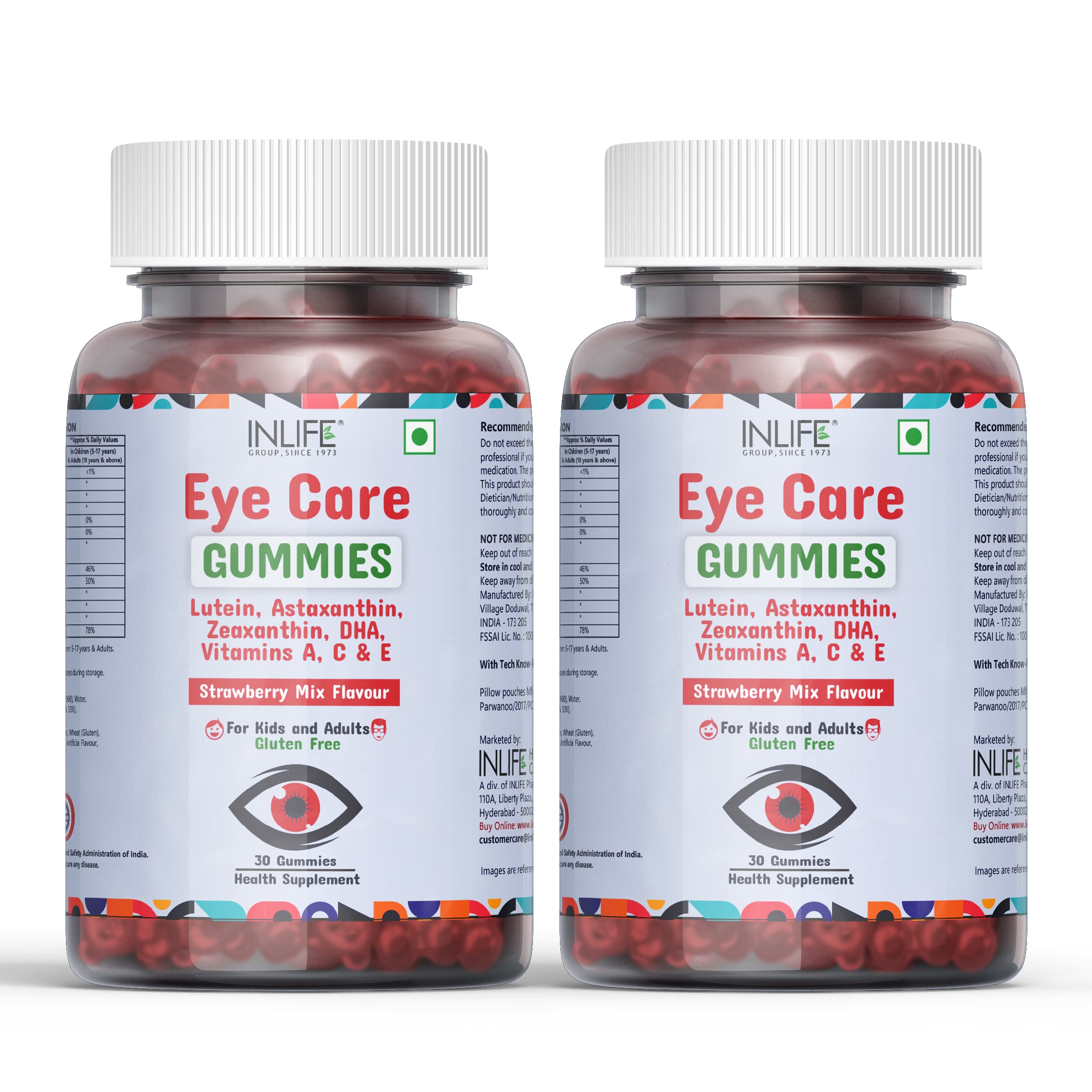 Buy INLIFE Eye Care Supplement for Kids and Adults Lutein and