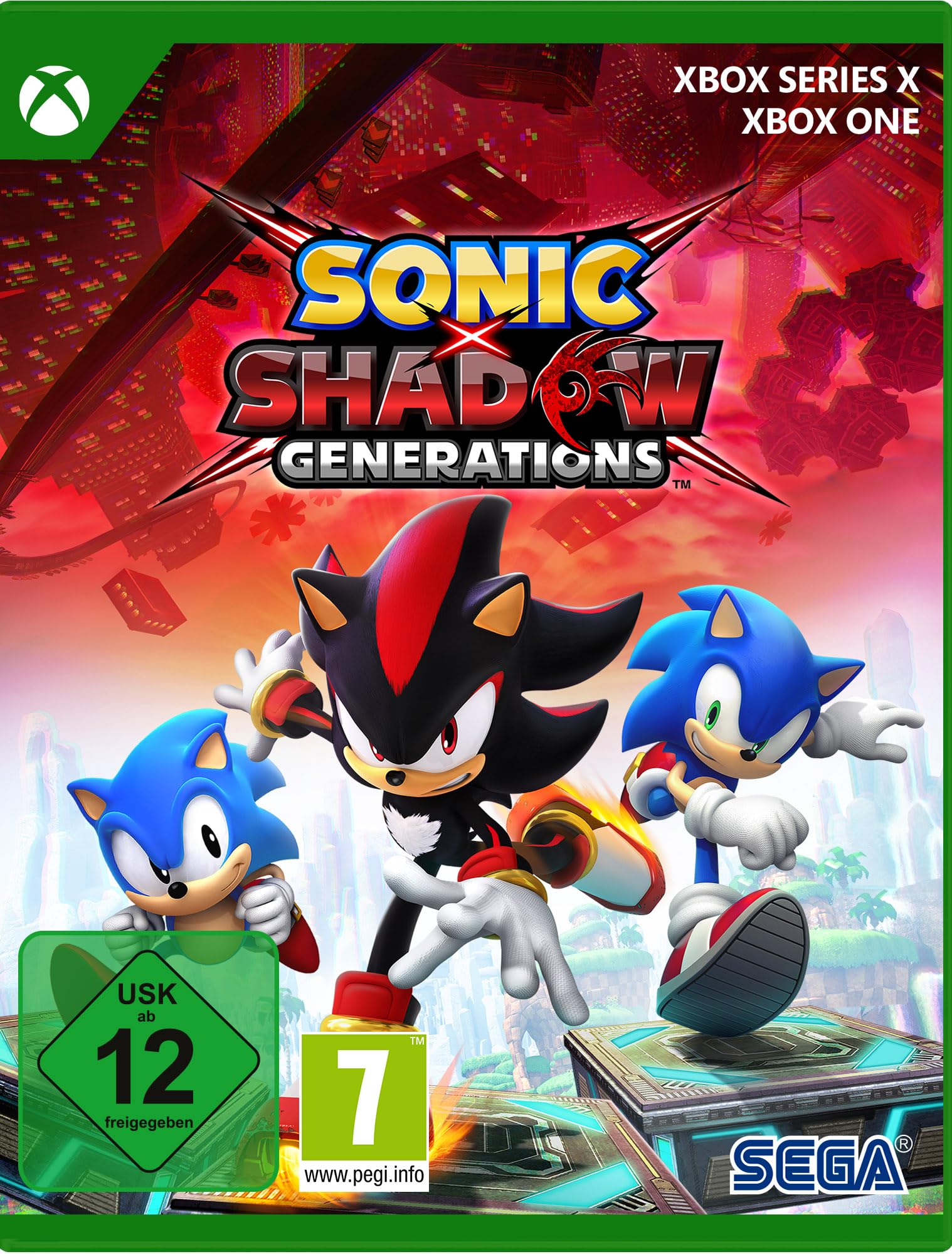 Sonic x Shadow Generations (Xbox One / Xbox Series X), packaging may vary