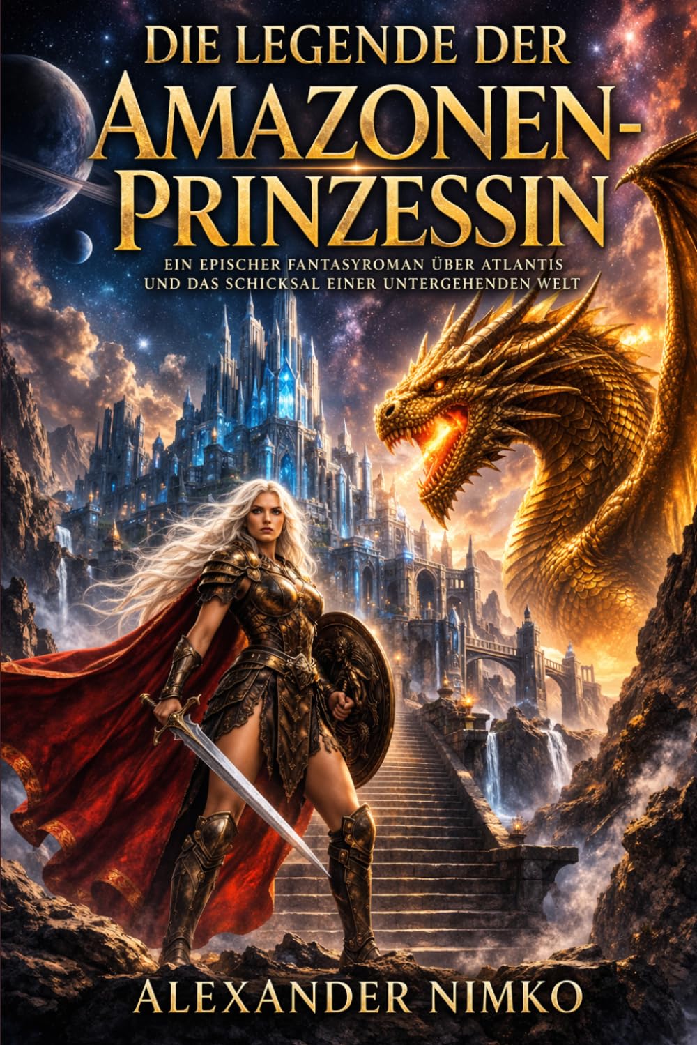 Die Legende der Amazonenprinzessin: Ein epischer Fantasyroman über Atlantis, Amazonen und das Schicksal einer untergehenden Welt (Die Kinder von Atlantis)