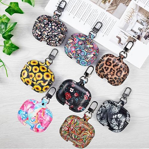 Miniatura 9 de VOMA - Funda de piel auténtica compatible con AirPods Pro de 3 generación (2025), funda protectora para Apple AirPods Pro 3, funda de carga