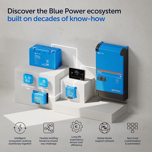 Victron Energy Orion XS Smart DC to DC Battery Charger 12/12 50A (700W) - IP65 Dust & Waterproof - Fully Configurable - Remote Management Possible - Advanced Battery Protection - 9