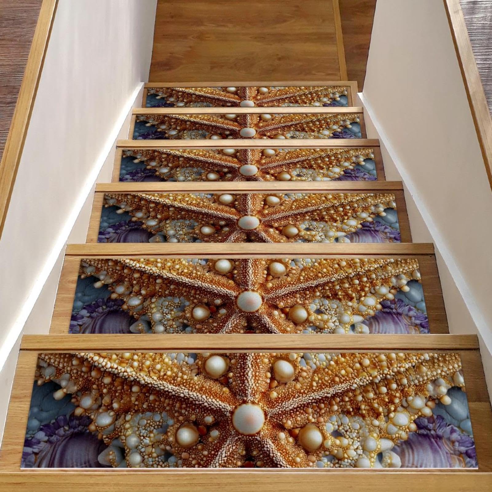 Tapis d'escalier antidérapants 76x20cm pour protéger enfants et animaux