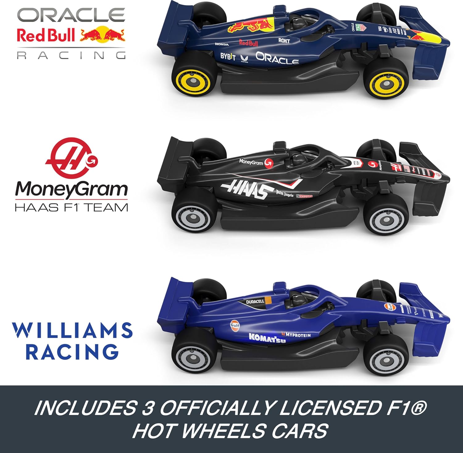 Mattel JDY16 Hot Wheels Race Formula 1 Grand Prix Circuit Track Set