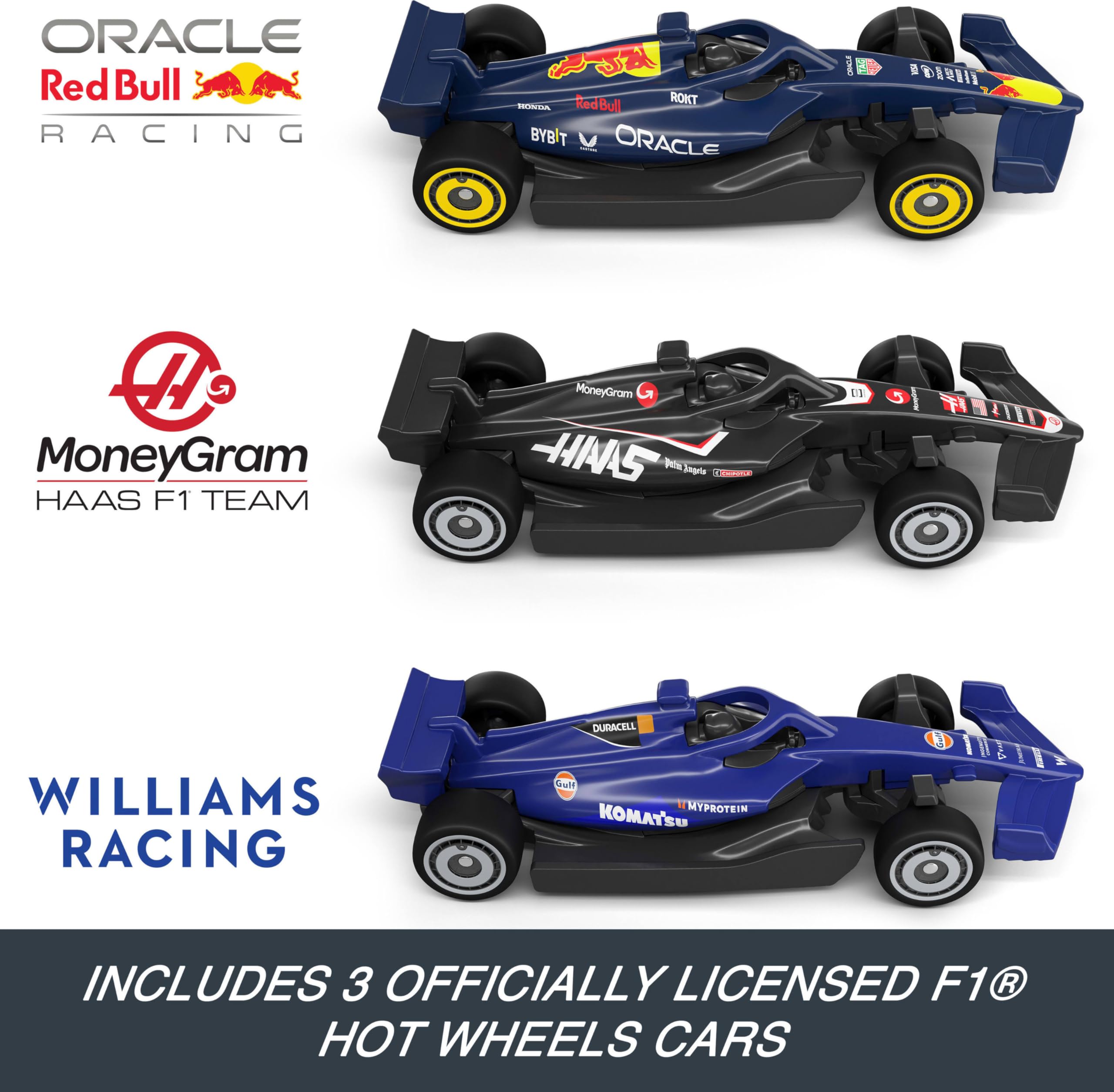 Amazon.com: Mattel JDY16 Hot Wheels Race Formula 1 Grand Prix