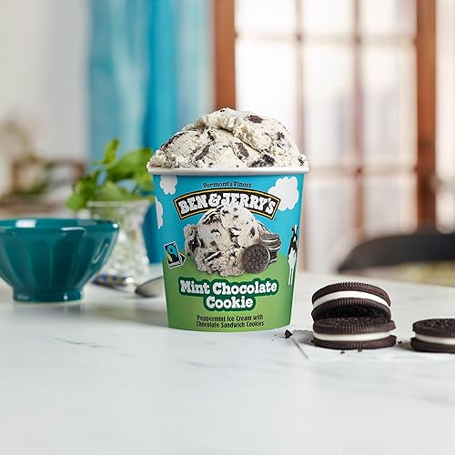 Miniatura 7 de Ben & Jerry's Galleta de chocolate y menta helada, 16 onzas