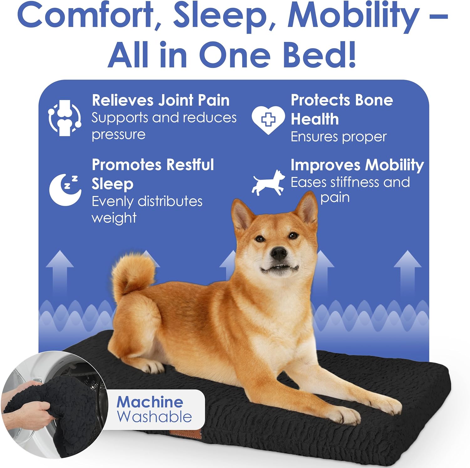 Ultimate Comfort for Your Pup: AMERICAN KENNEL CLUB Orthopedic Memory Foam Dog Crate Mat Review