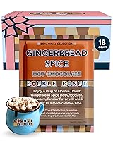 Vista 25 de Double Donut Coffee Cápsulas de chocolate caliente para cafeteras Keurig K Cup, cápsulas clásicas de cacao caliente de una sola porción, 24