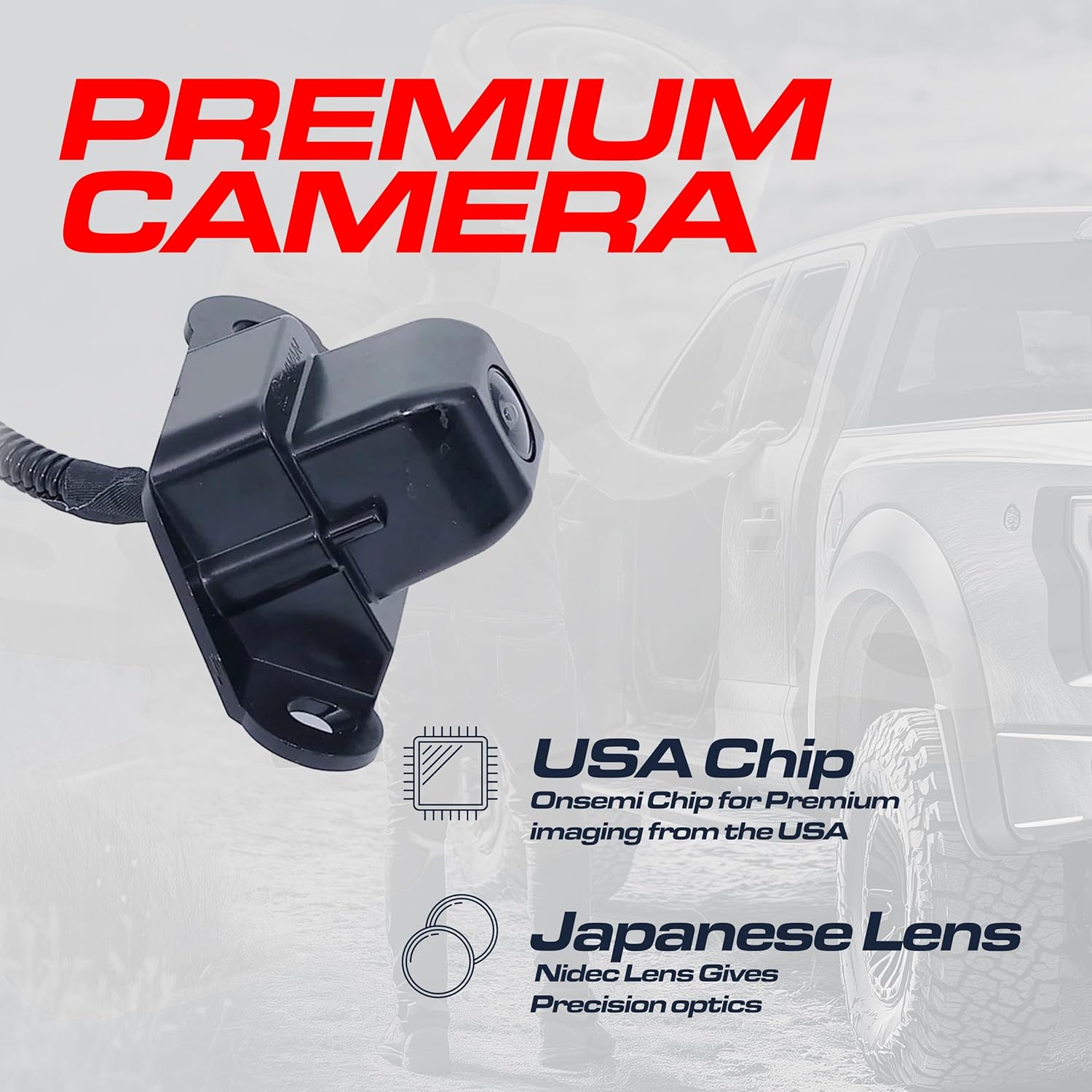 Master Tailgaters Replacement for Toyota Tacoma (2014-2015) Backup Camera OE Part # 86790-04020, 86790-04021