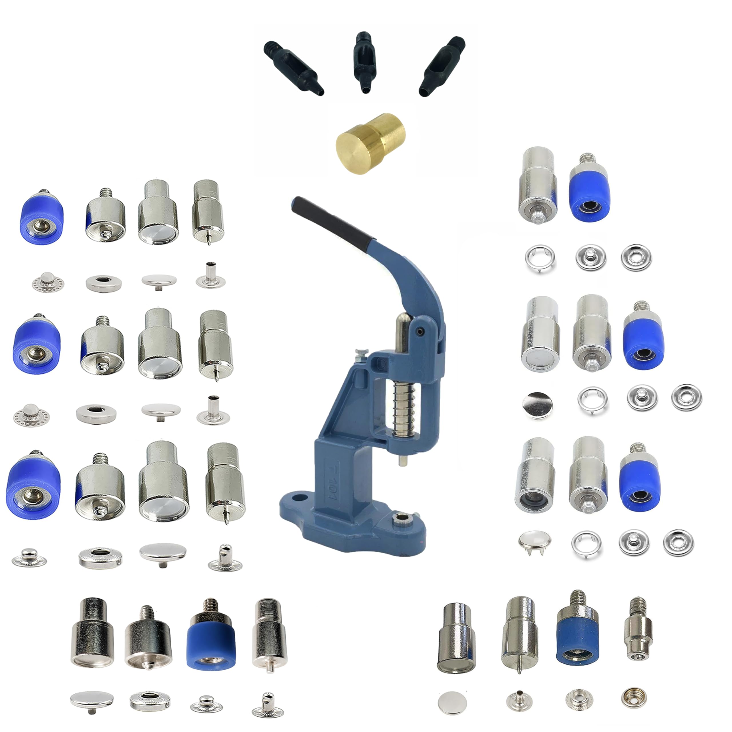 Amazon.com: HOBBY TRENDY Ultimate Snap Button Die Set with Manual