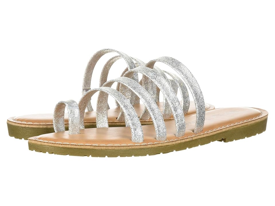 

Dirty Laundry Ekia Slide Sandal (Silver Sparkle) Women's Sandals
