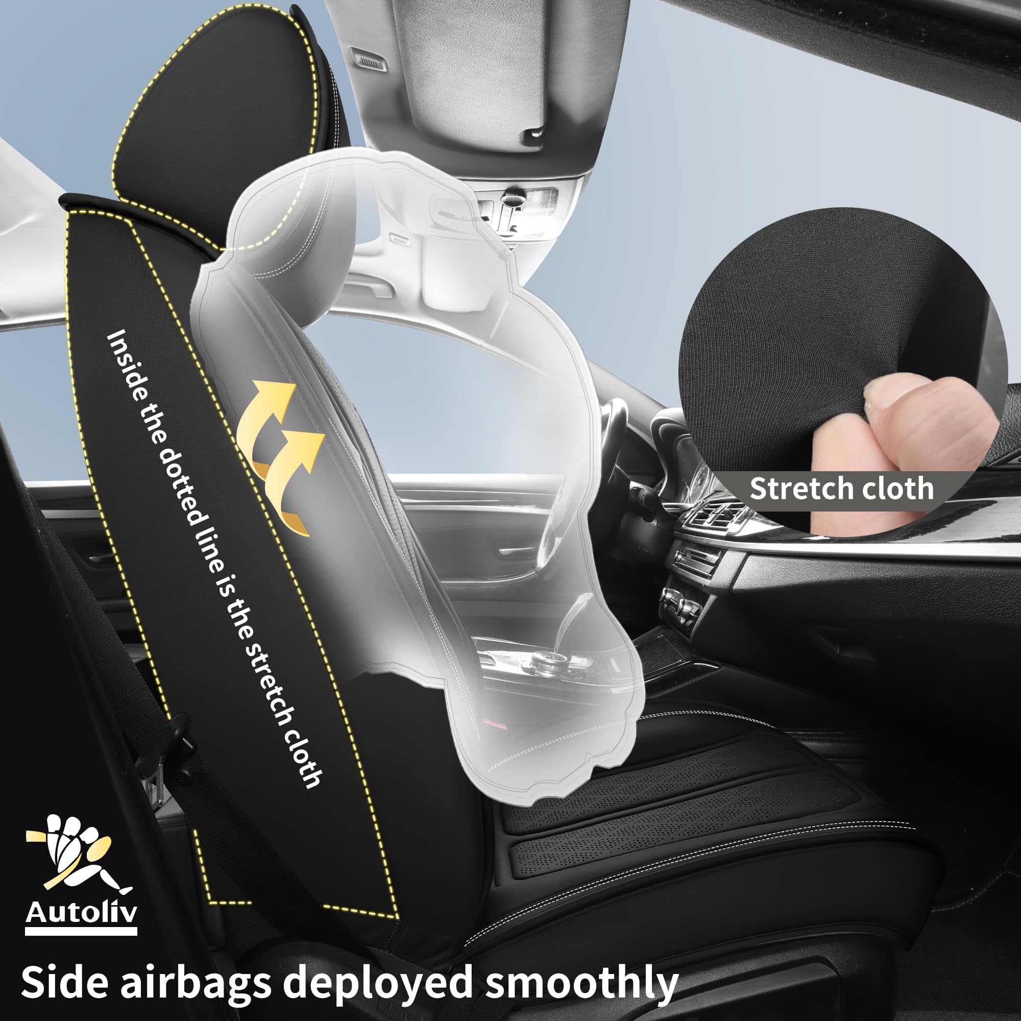 Coprisedili universali per auto, in nappa, adatti per Dodge Journey Nitro Ram 1500, Kaliber, Ladegerät, Challenger Aveng