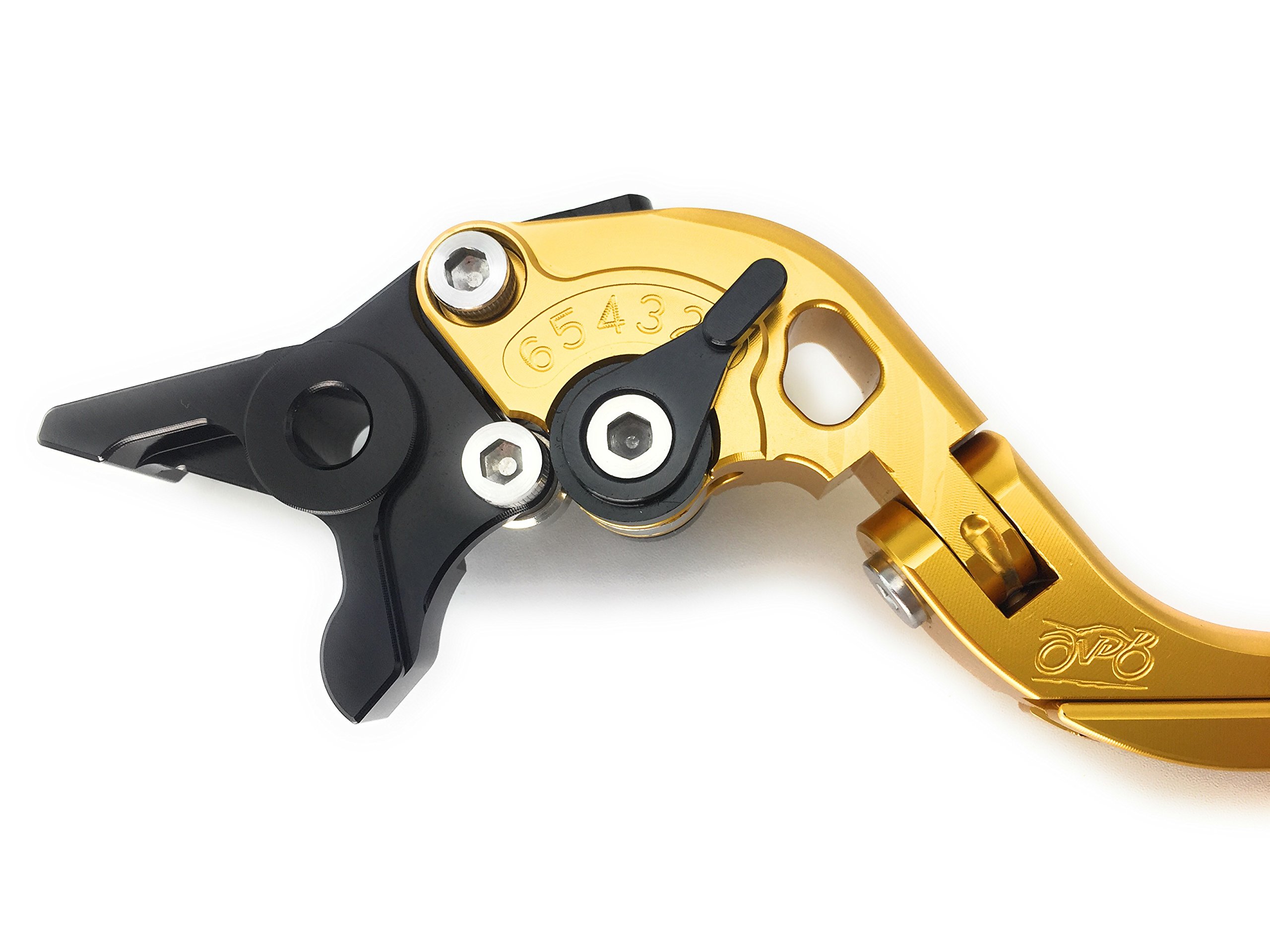avdb-moto Coppia di leve regolabili e pieghevoli CNC Compatibile con Street Triple S 660 (A2) 2017 – 2018