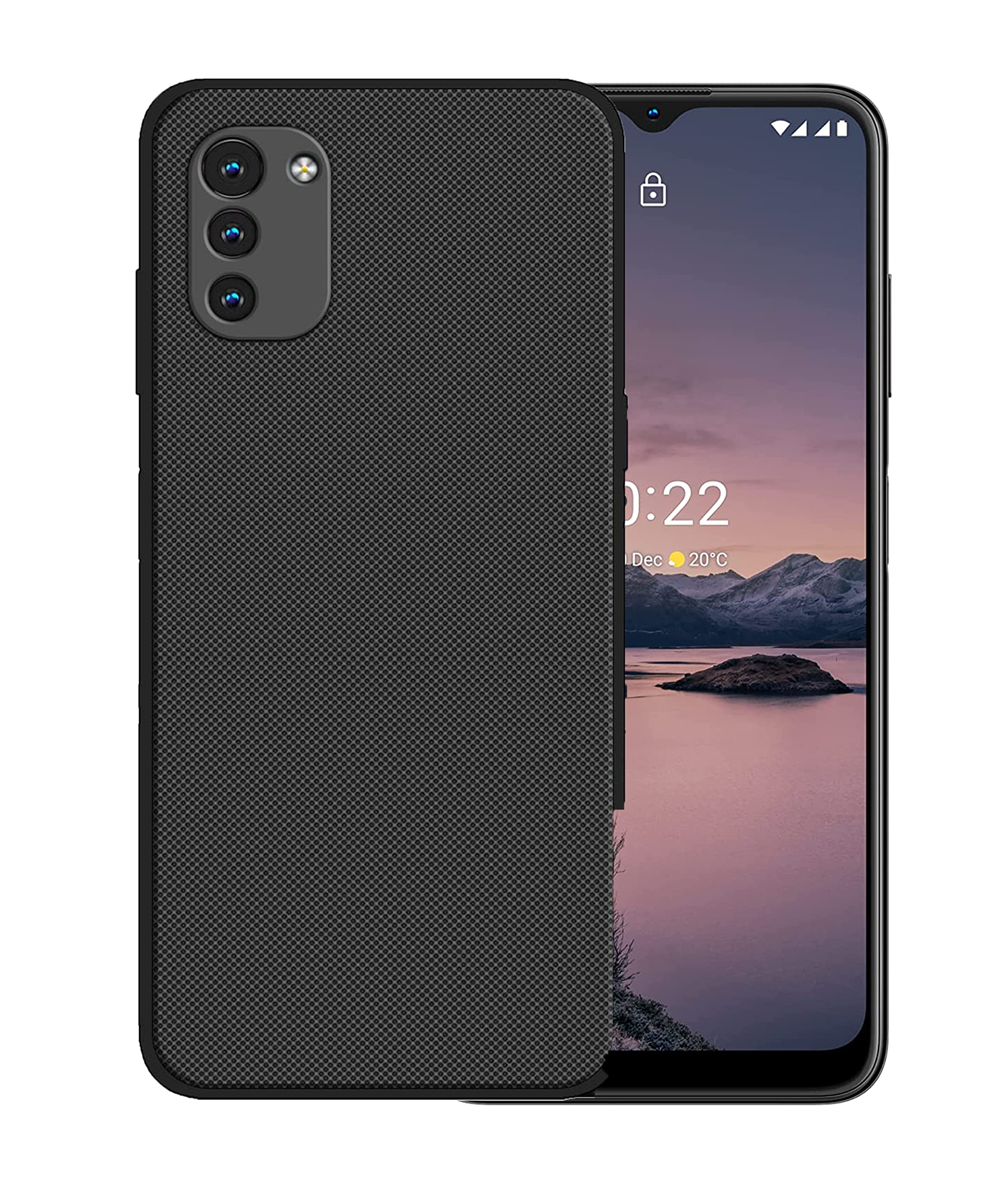 ZARALA Super Frosted Shield Pro Back Silicone Soft Mobile Case Compatible with Nokia G21 Dotted Slim-Fit Design TPU Shockproof Cover-picture-11