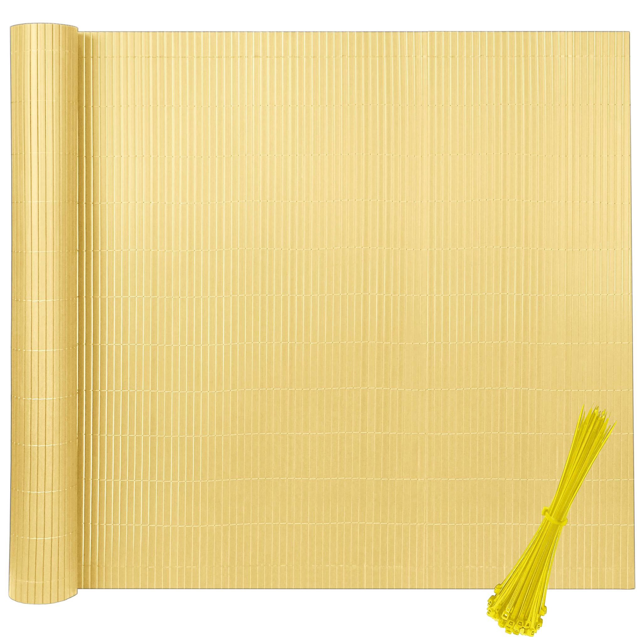 Brise-Vue Pour Balcon XINZI 120 Cm Vert - Filet D'Ombrage 150 G/m² Polyéthylène HDPE, Œillets & Serre-Câbles, Résistant Intempéries - Jardin, Terrasse