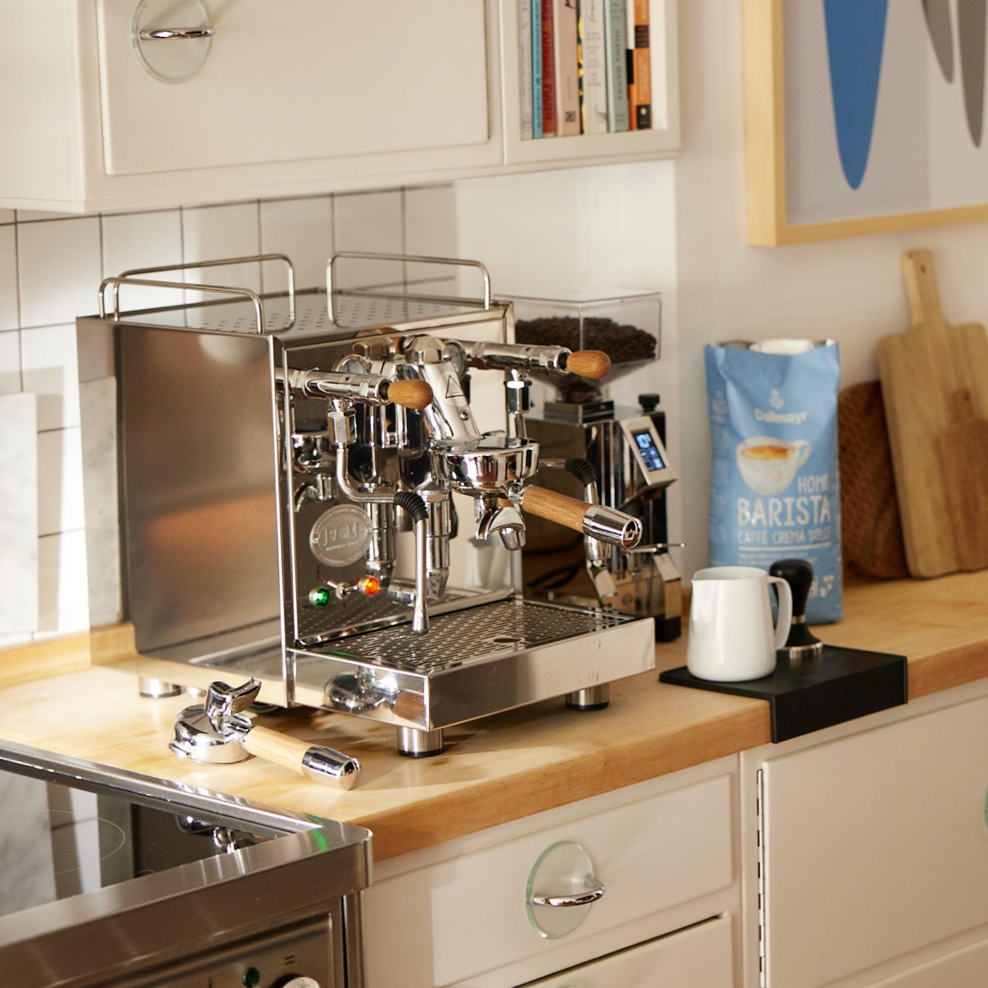 Dallmayr Home Barista Caffé Crema Forte 1.000g ganze Bohne (Packung mit 3)