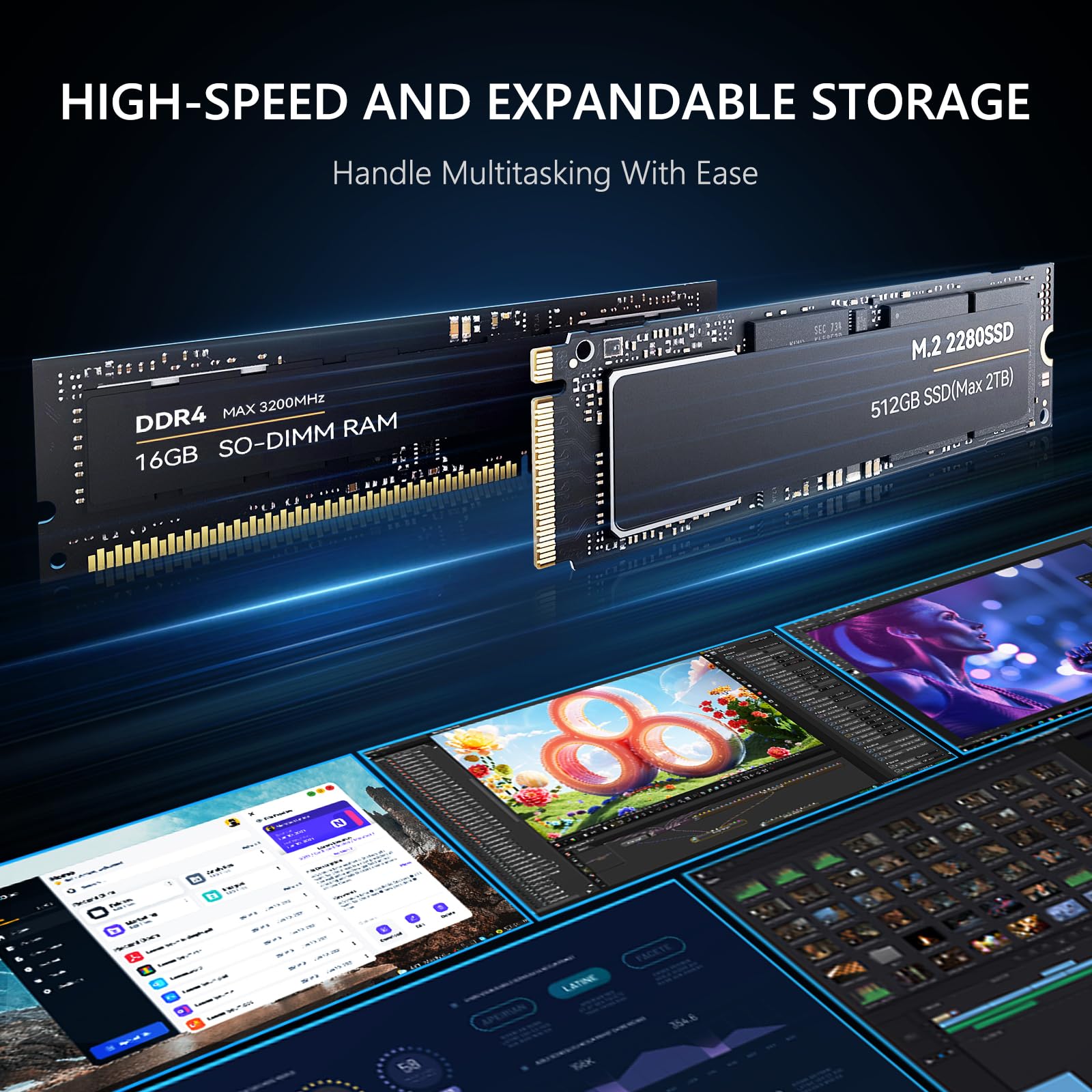 Amazon.co.jp: SOAYAN Mini PC、13th Twin Lake N150 Linux ミニ