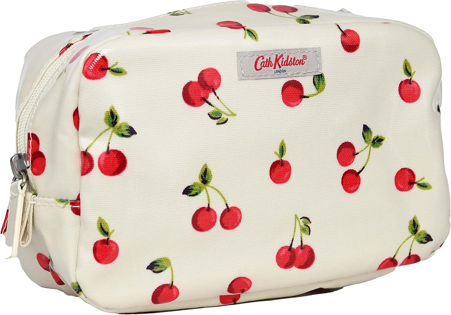 Cath Kidston Cherries Cosmetic Wash Toiletry Bag in Ivory Cream