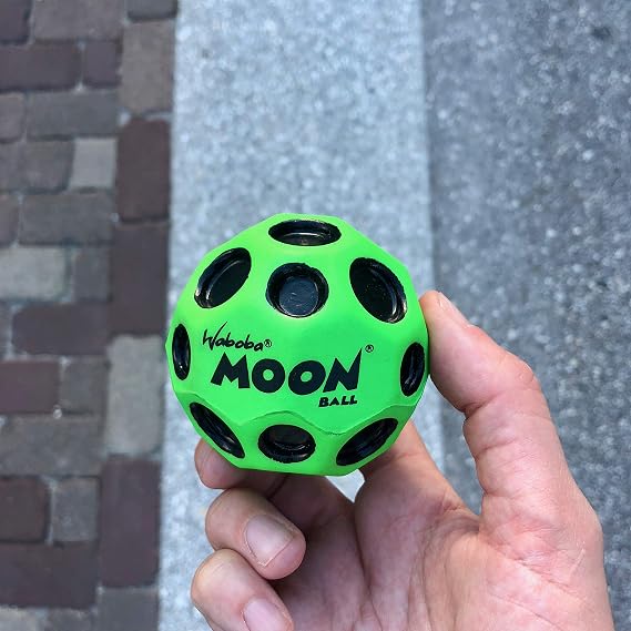 Waboba The Original Moon Ball - Hyper Bouncy Ball - All Ages Extreme Bounce and Fun - Perfect for Active Play and Outdoor Games