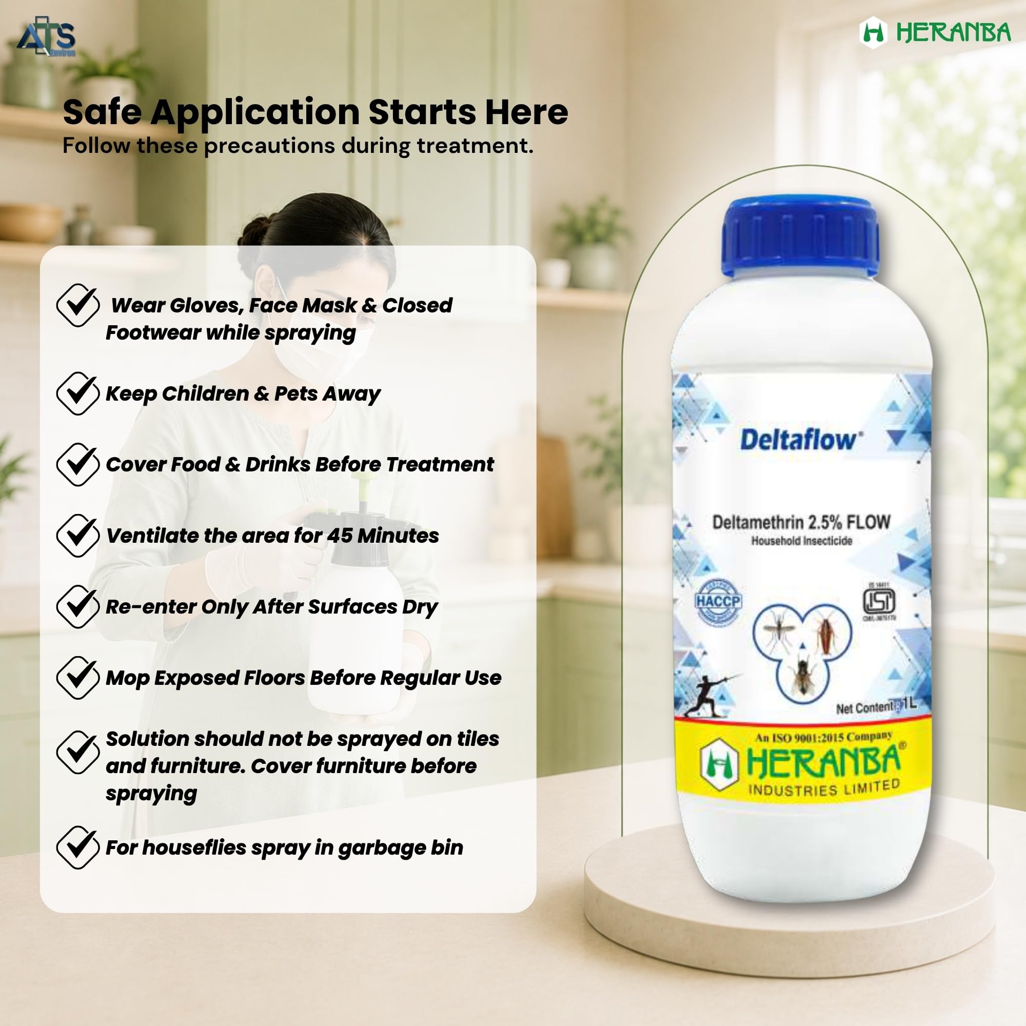 Deltaflow Deltamethrin Insecticide - Pest Control -5 Deltaflow Deltamethrin Insecticide - Pest Control -5
