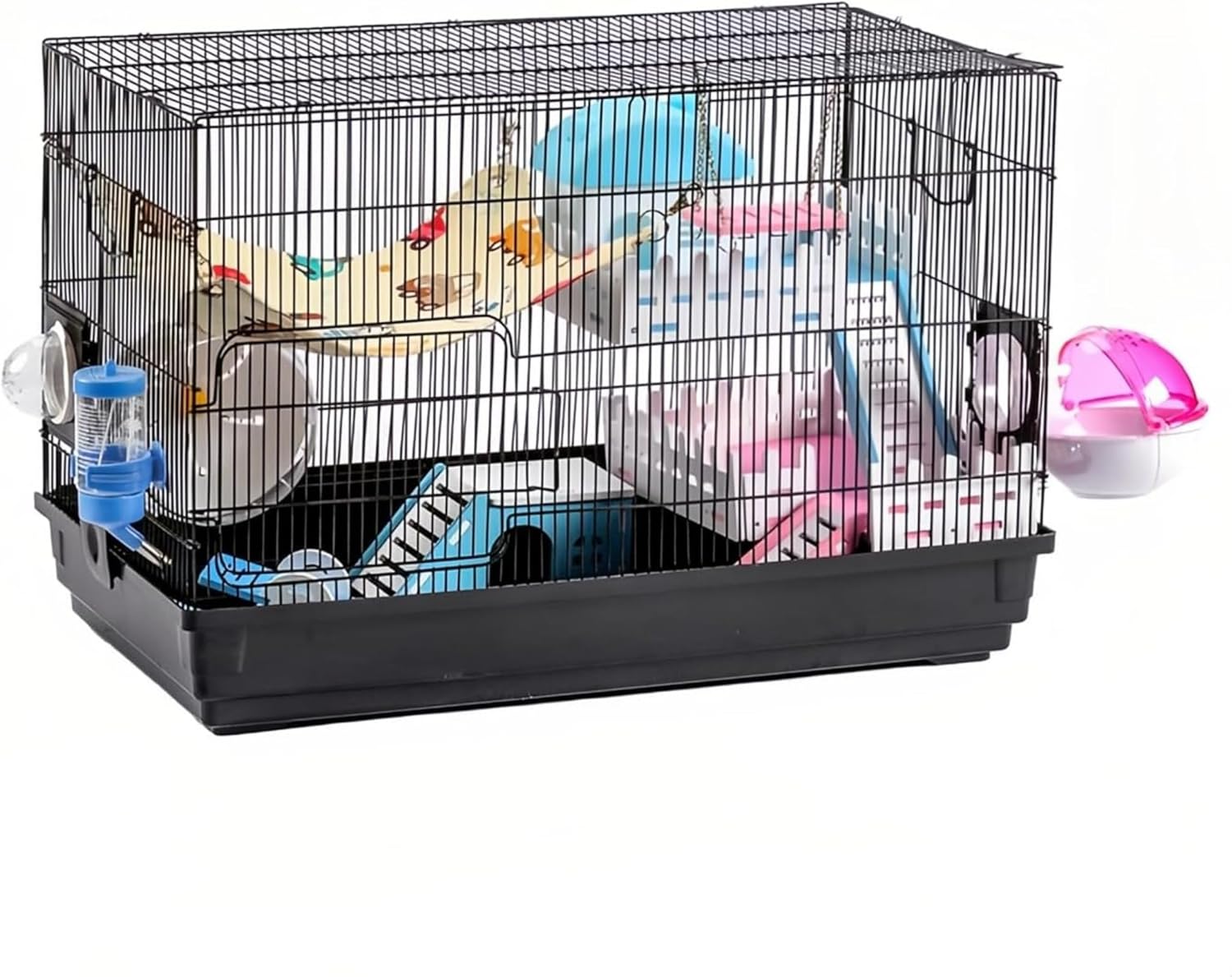 Amazon | IYOIYA ハムスター ケージ 大きい 2階建て 飼育キット セット