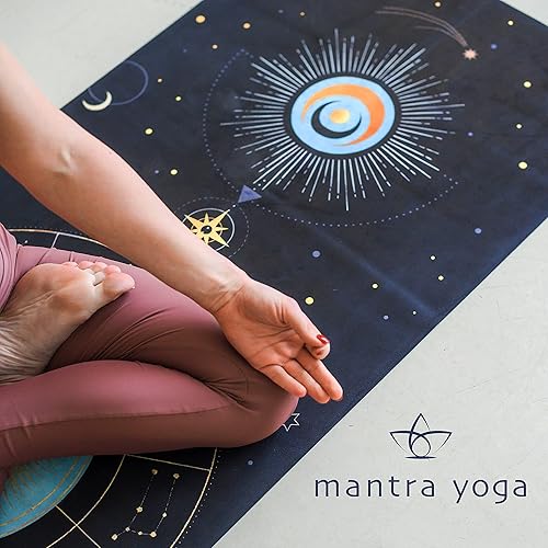 Miniatura 6 de Mantra Yoga Travel PRO 1.5mm con almohadilla para las rodillas - Esterilla plegable para fitness y ejercicio con bolsa | Ligera, compacta y