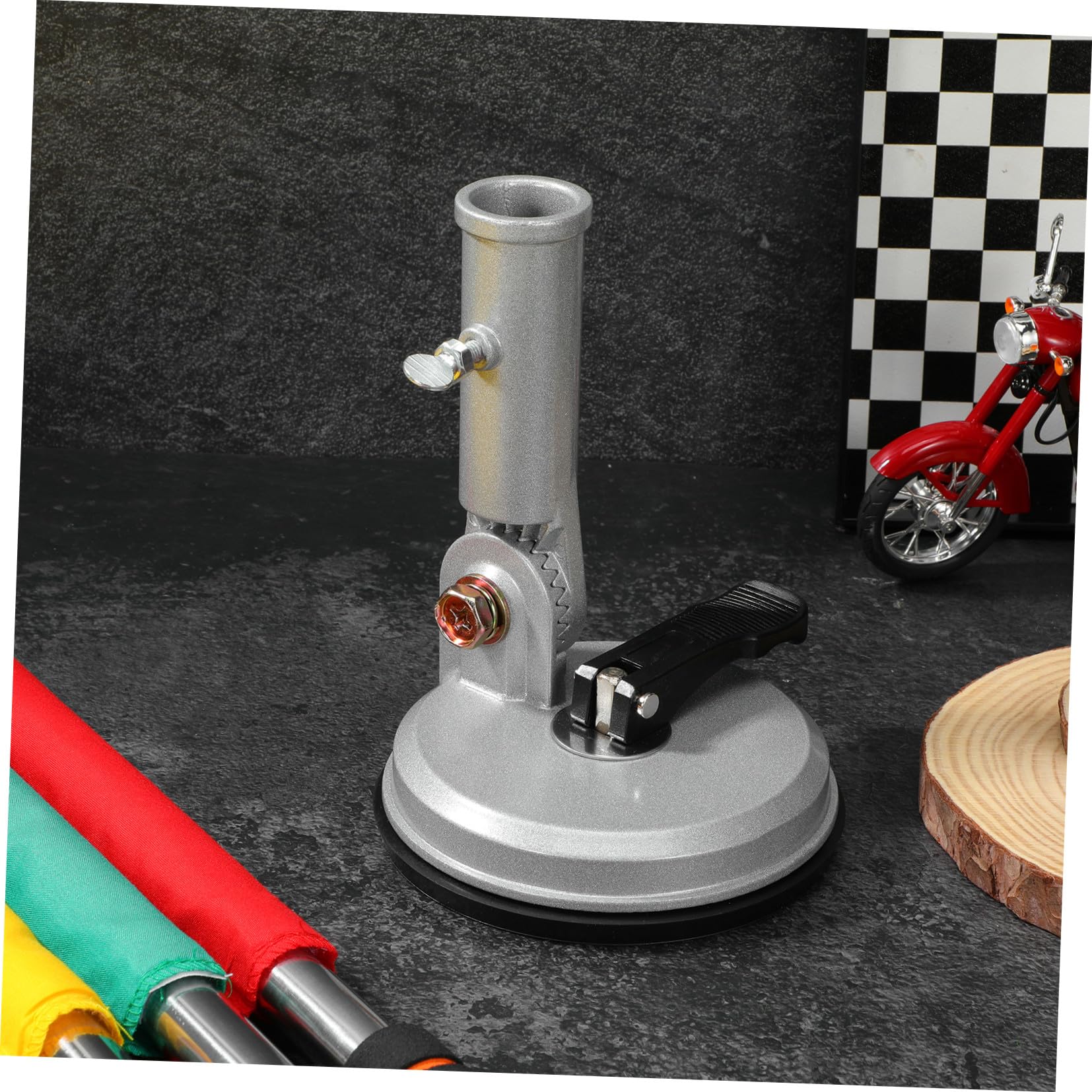 POPETPOP Supporto Per Asta Bandiera Ventosa Base Per Asta Bandiera Montata Su Auto Base Ventosa Auto