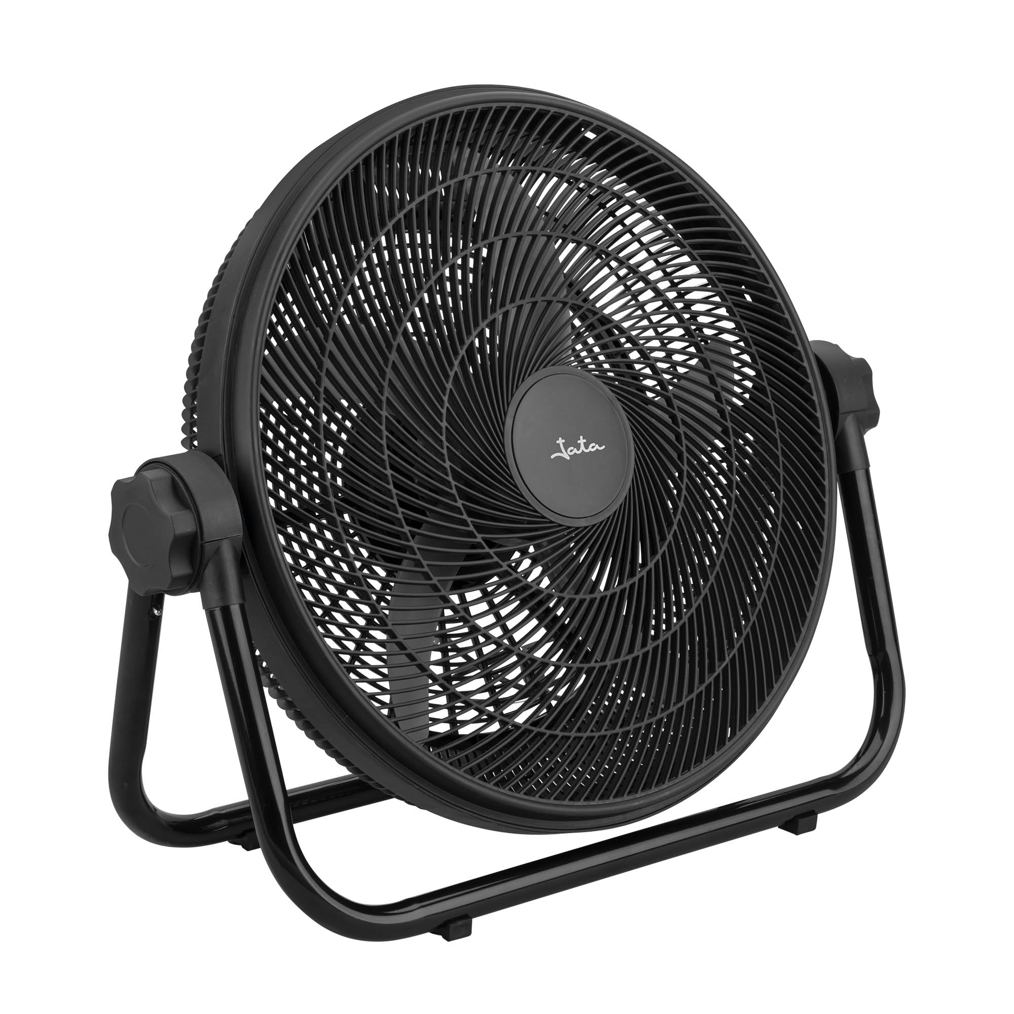 JATA JVCA3225 Leistungsstarker Luftventilator, 105 W, Industrie-Ventilator, 51 cm, 5 Flügel, 3 Geschwindigkeiten, verstellbare Neigung, hohe Durchflussmenge 3870 m³/h, für Haus und Werkstatt