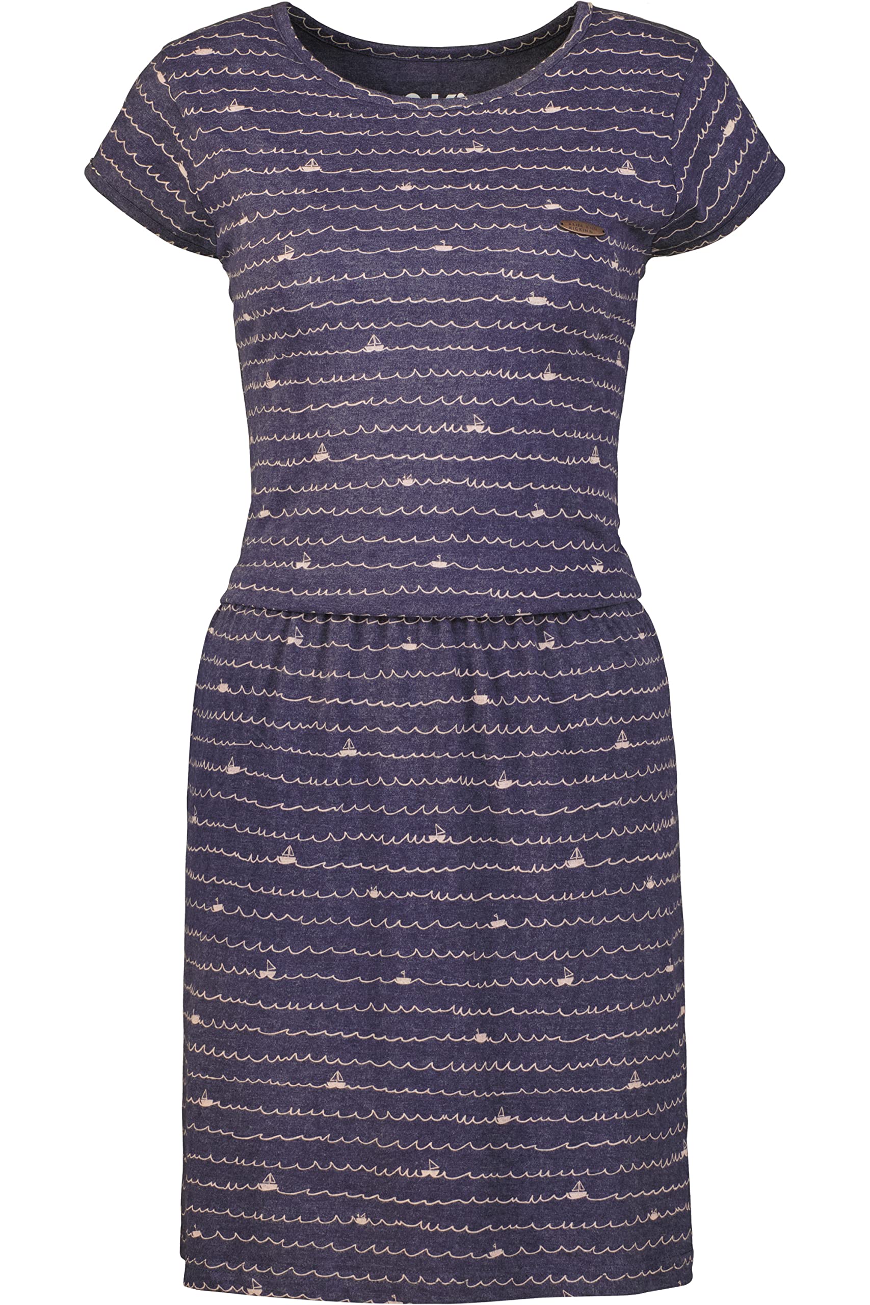 Alife Kickin Women's Navy (Navy Blend) Aife And Kickin Shannaak B Shirt Dress Summer Dress, S