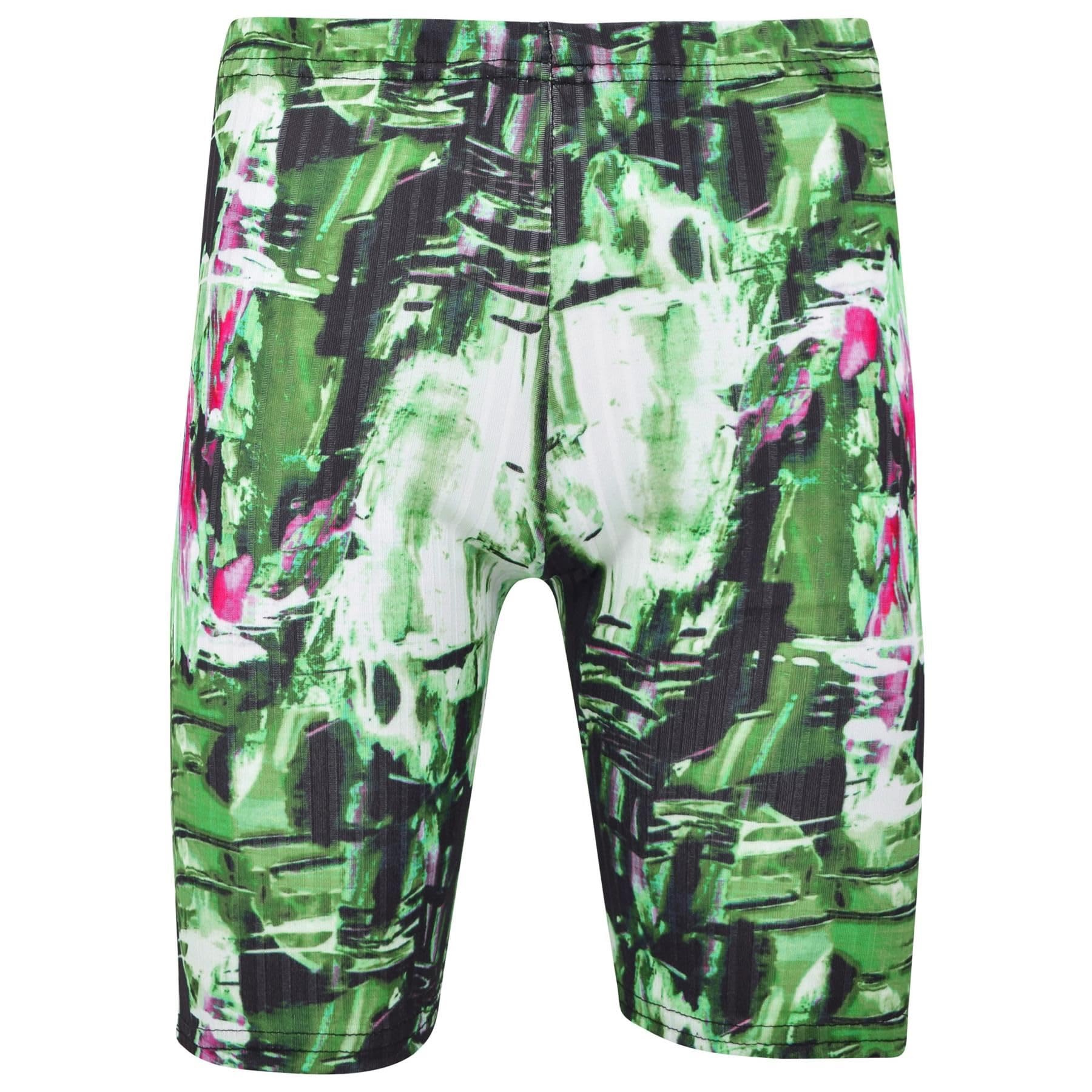 A2z 4 Kids Girls Green Shorts Tie Dye Printed Summer Trendy Fashion - Tie Dye 257 Shorts 13
