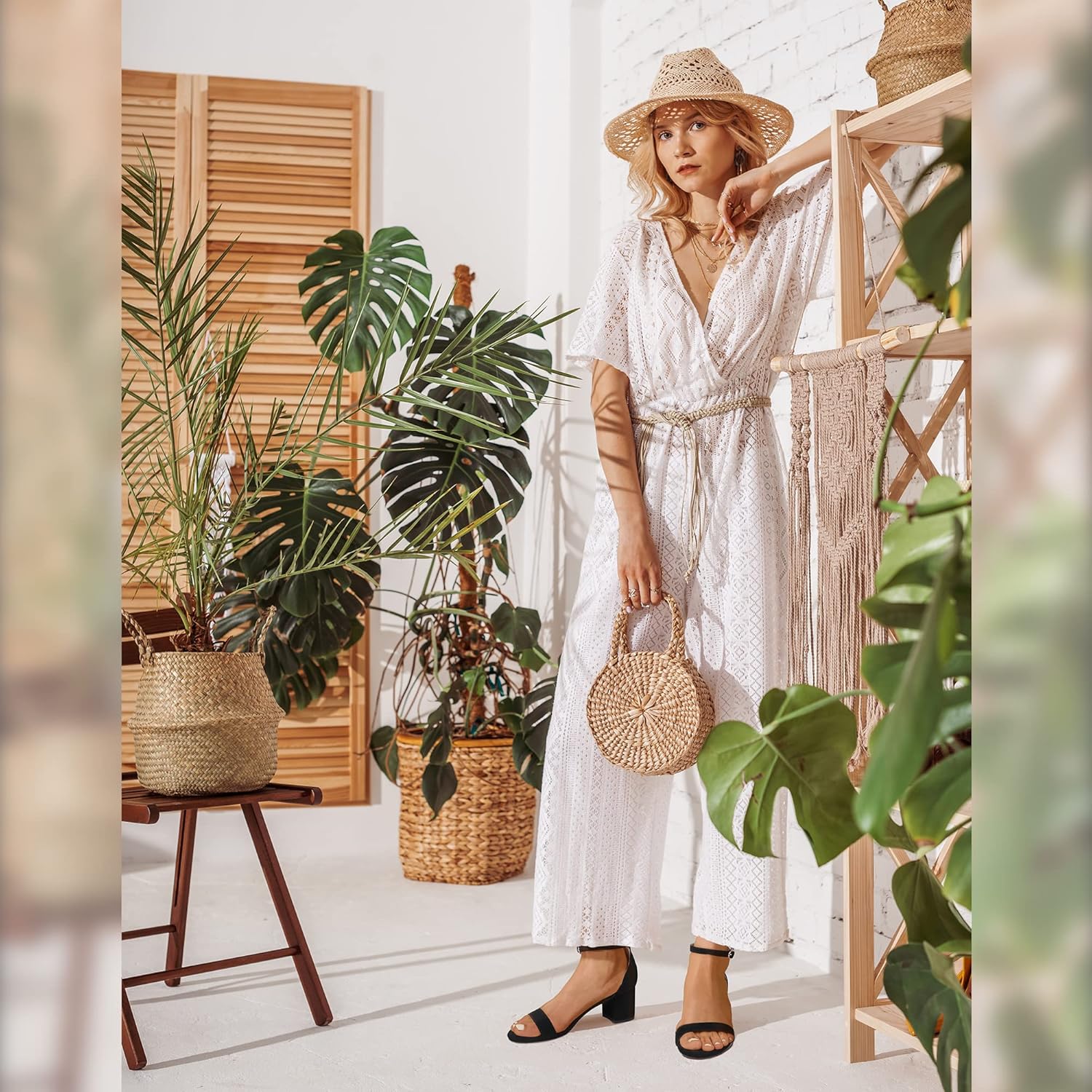 IDIFU Women's Cookie-LO Low Block Heels Chunky Sandals Ankle Strap Wedding Dress Pump Shoes - Image 2