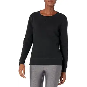 Amazon Essentials Mujer Sudadera con Cuello Redondo de Forro Polar (Disponible en Tallas Grandes)