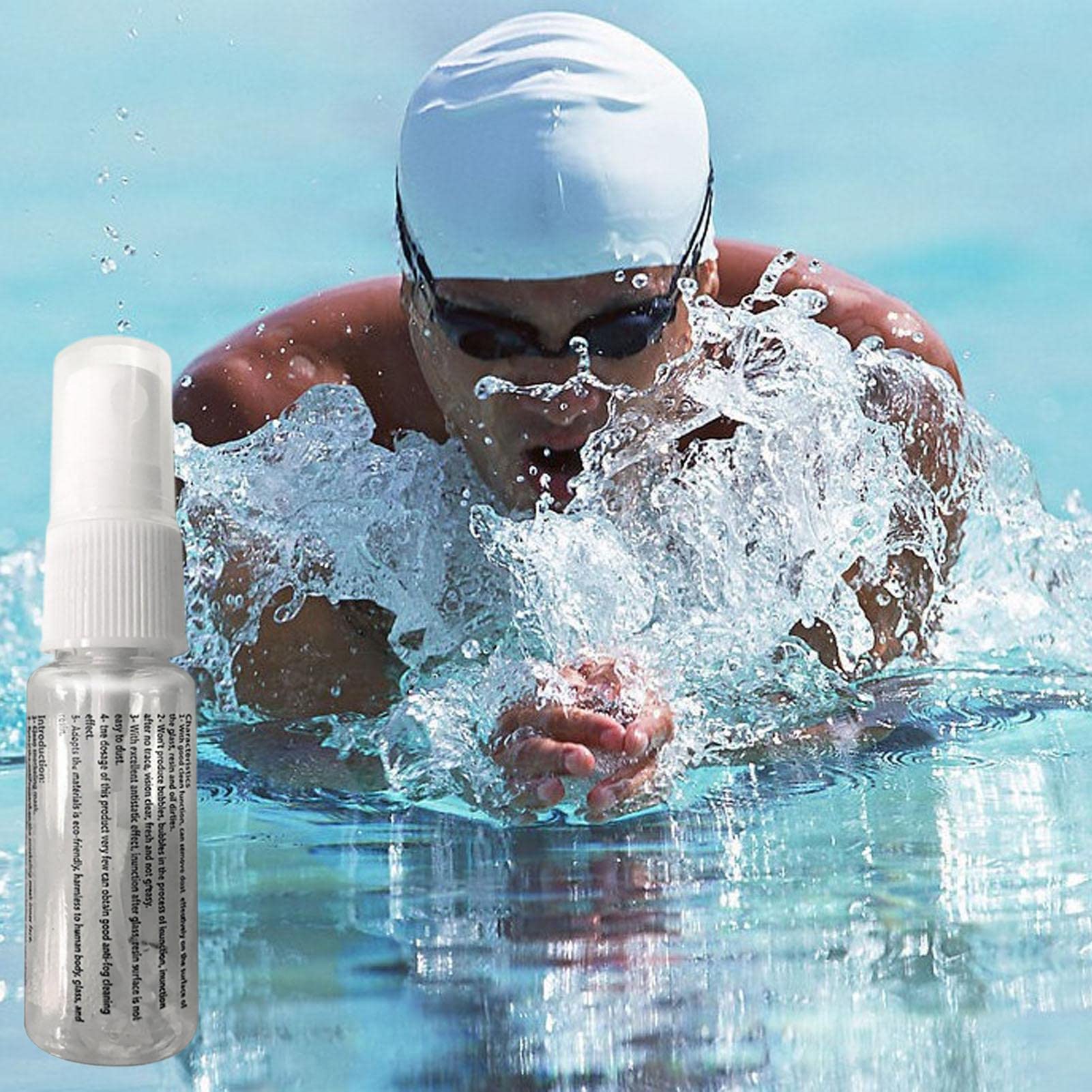 Spray Anti-Buée Pour Lunettes - 20 Ml - Pour Lunettes De Ski, Natation, Vue & Vitres Voiture