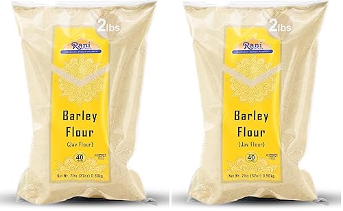 Vista 9 de Harina de cebada Rani (Jav) 32 onzas (2 libras) 32.03 oz ~ Todo natural Apto para gluten Molido de piedra Vegano Sin OMG Kosher Origen