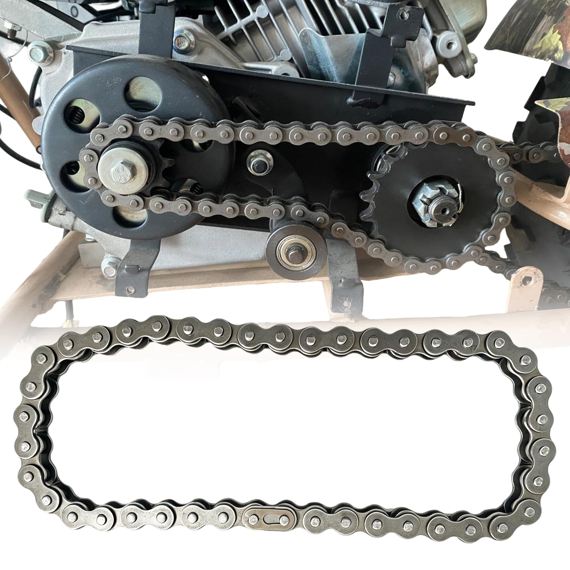 litmus HP fluctuate chain cami グレー Amazon.com: 420 Chain Mini Bike Chain 42 Links for CT200U CT200U