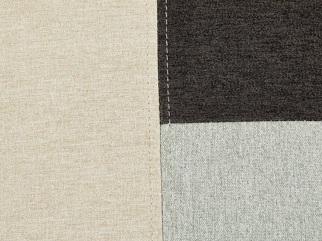 Vente-unique Couchgarnitur 3+1 - Patchwork - Mehrfarbig - SERTI II