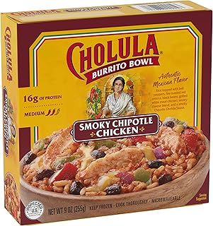 Cholula Smoky Chipotle Chicken Burrito Bowl, 9 oz