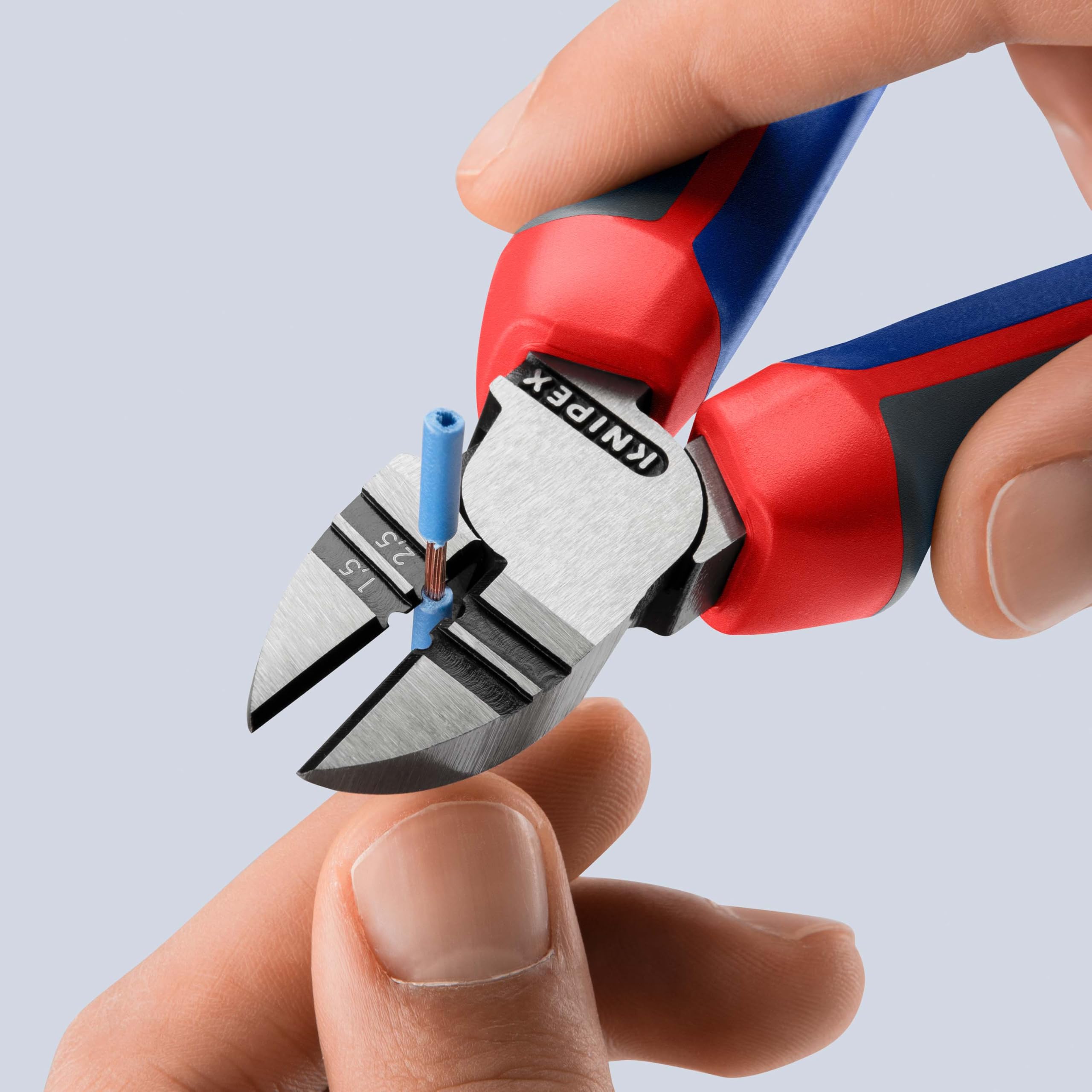 Knipex Pince à dénuder coupante de côté avec poignées comfortables 160 mm, 14 22 160