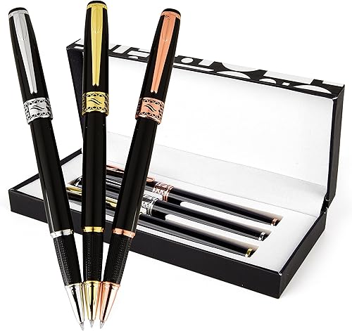 Miniatura 5 de Special Supplies Paquete de 3 bolígrafos con peso para temblores de manos, baja destreza, poca fuerza de agarre y pacientes de Parkinson, caja de