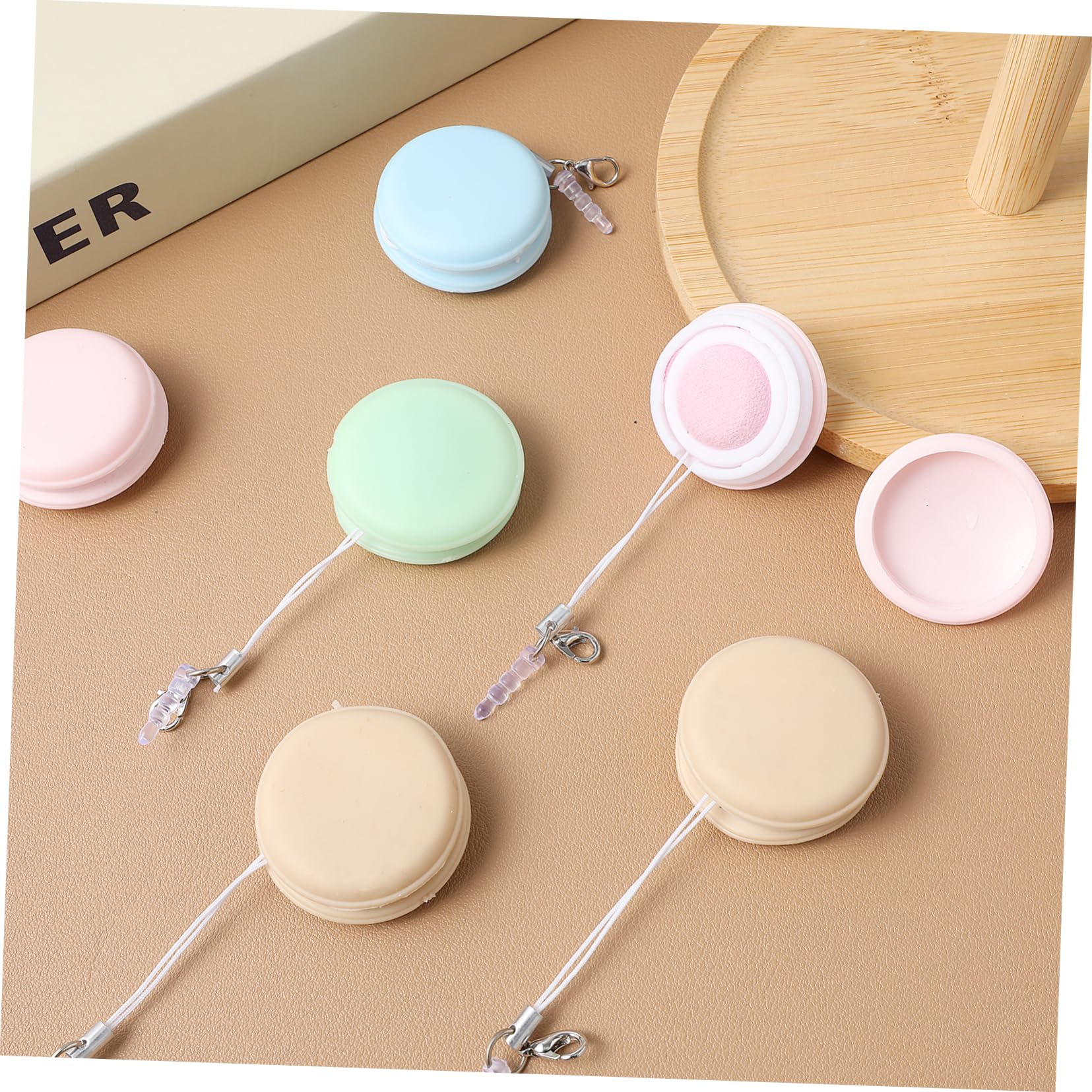 Healeved 24piezas Limpiadores De Pantallas De Macarón Para Gafas Teléfonos y Lentes De Cámara Limpiador Portátil Llavero Para Electrónicos y Accesorios
