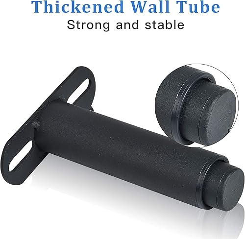 Miniatura 5 de Milkary Patas de metal para muebles, patas redondas ajustables para sofá, escritorio, gabinete, patas de repuesto gruesas de alta resistencia, silla