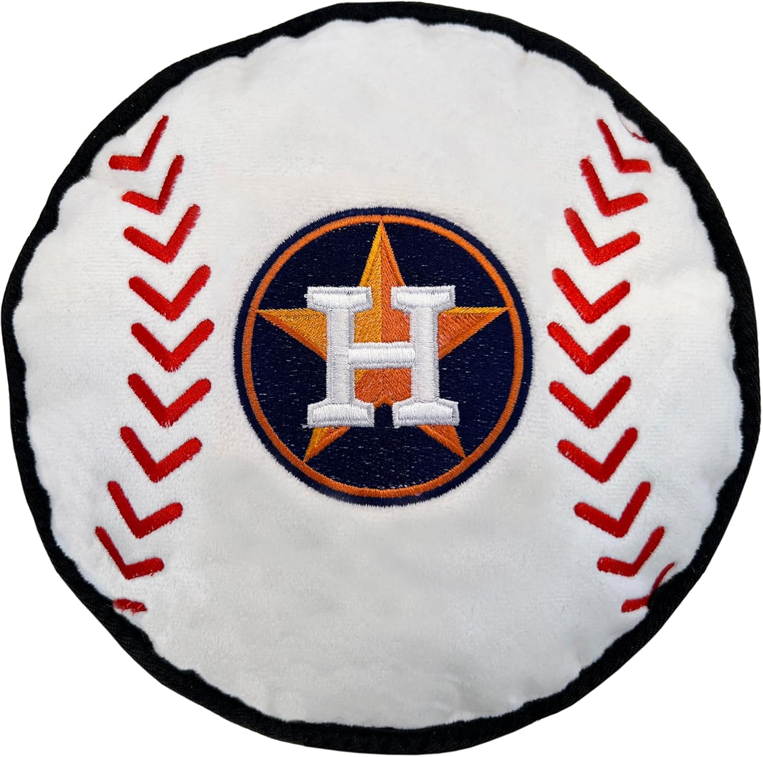 Pets First MLB Houston Astros Baseball Tough Toy for Dogs, Best MLB Dog Toy with Team Logo