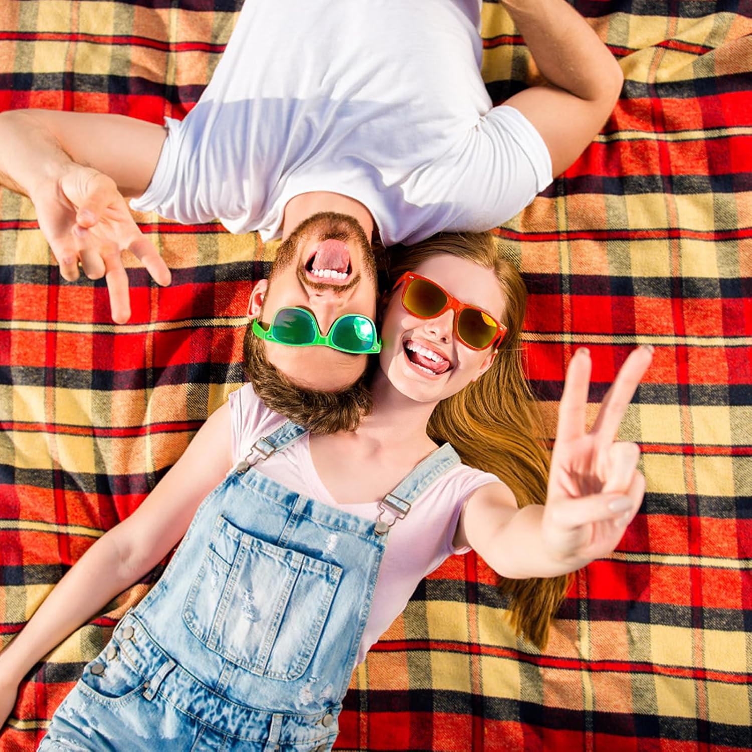 Pibupibu 10/20 Pack Neon Sunglasses for Women Men Bulk, Wholesale 80s Retro Colorful Mirrored Party Glasses Adult Unisex - Image 3