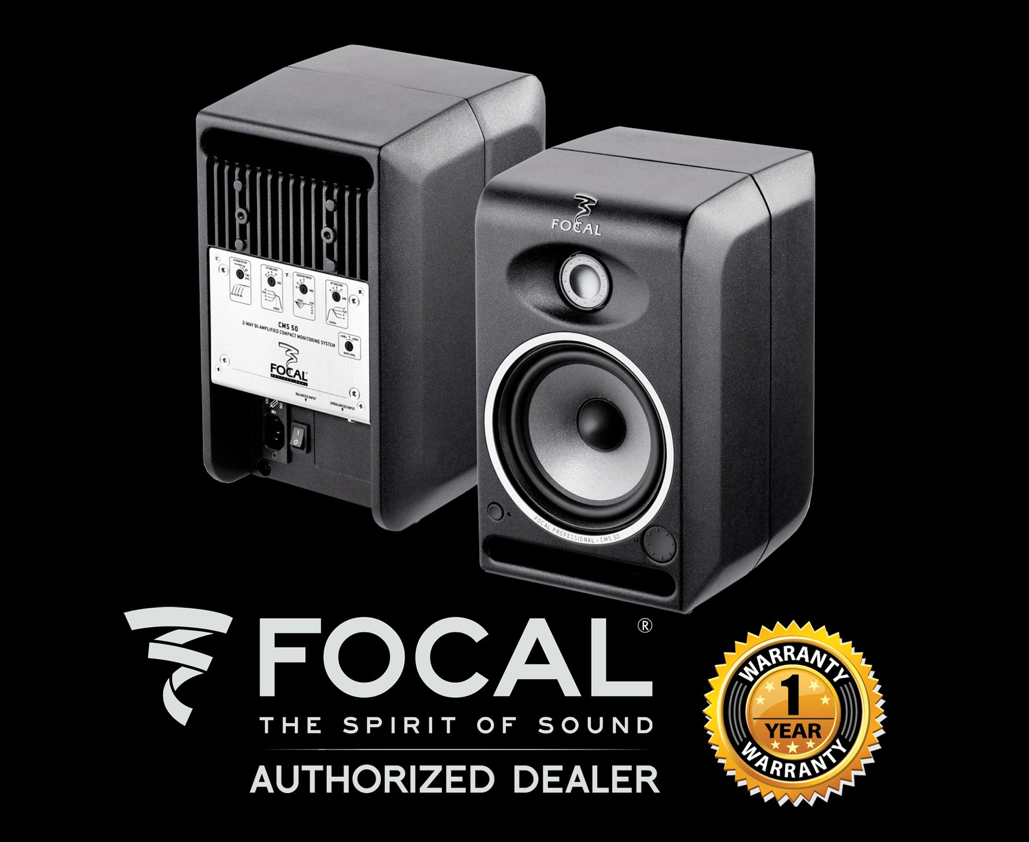 Focal Monitor Studio: CMS 50 : Amazon.ca: Musical Instruments