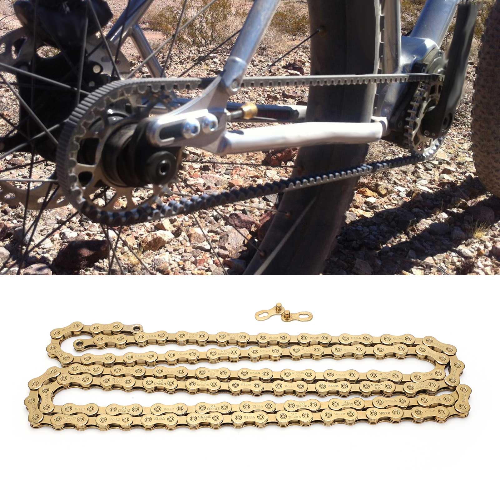 Maglie Di Collegamento Per Catena Bici - 4 Paia, Per Catene 12 Velocità, Acciaio, Riutilizzabili - Foto 11