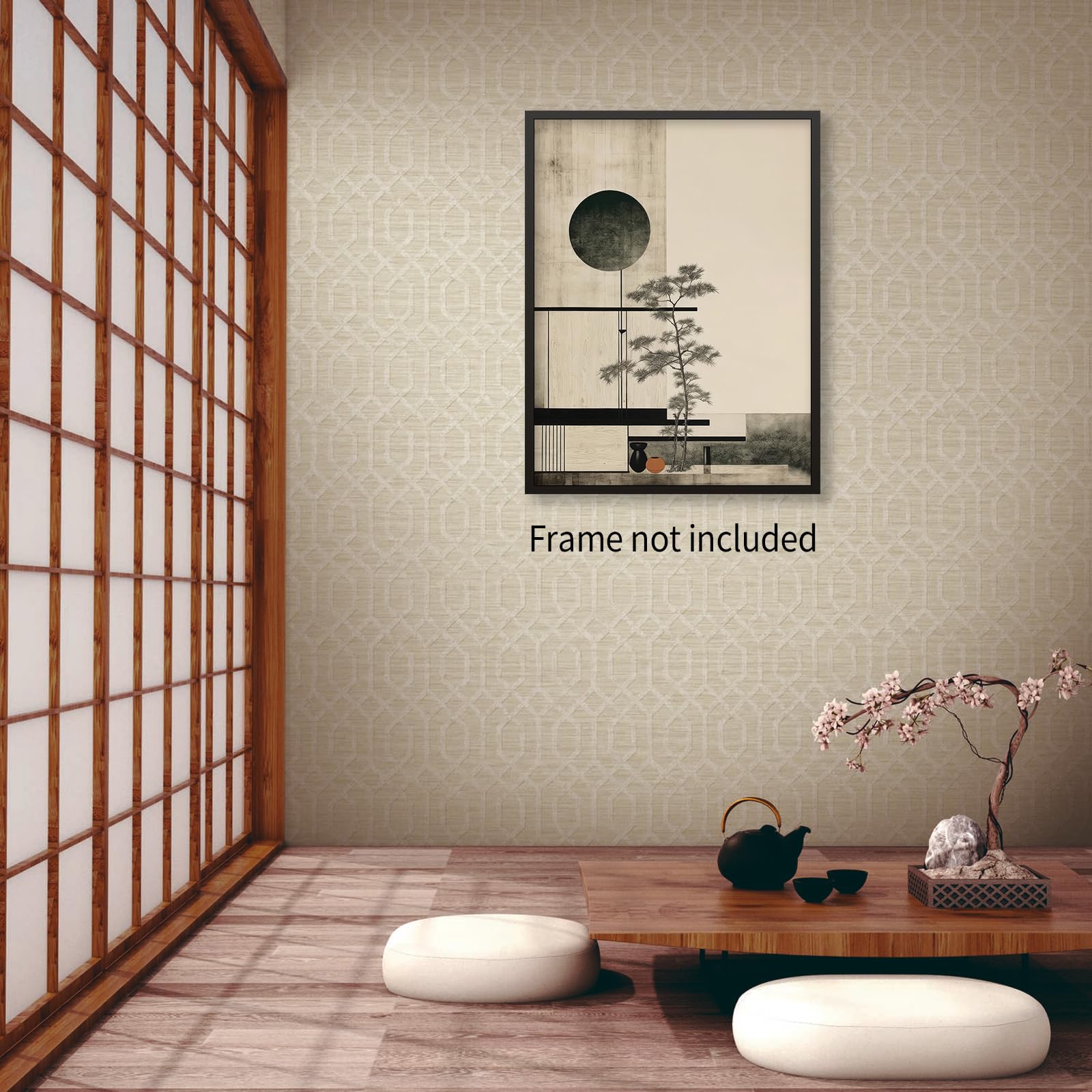 Amazon.com: Haitunone Japandi Scandinavian Wall Art Japanese Mid