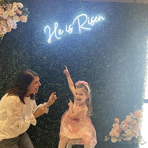 Vista 47 de Letrero de neón personalizado, letrero de neón LED personalizable para decoración de pared de dormitorio, letrero de nombre de neón regulable