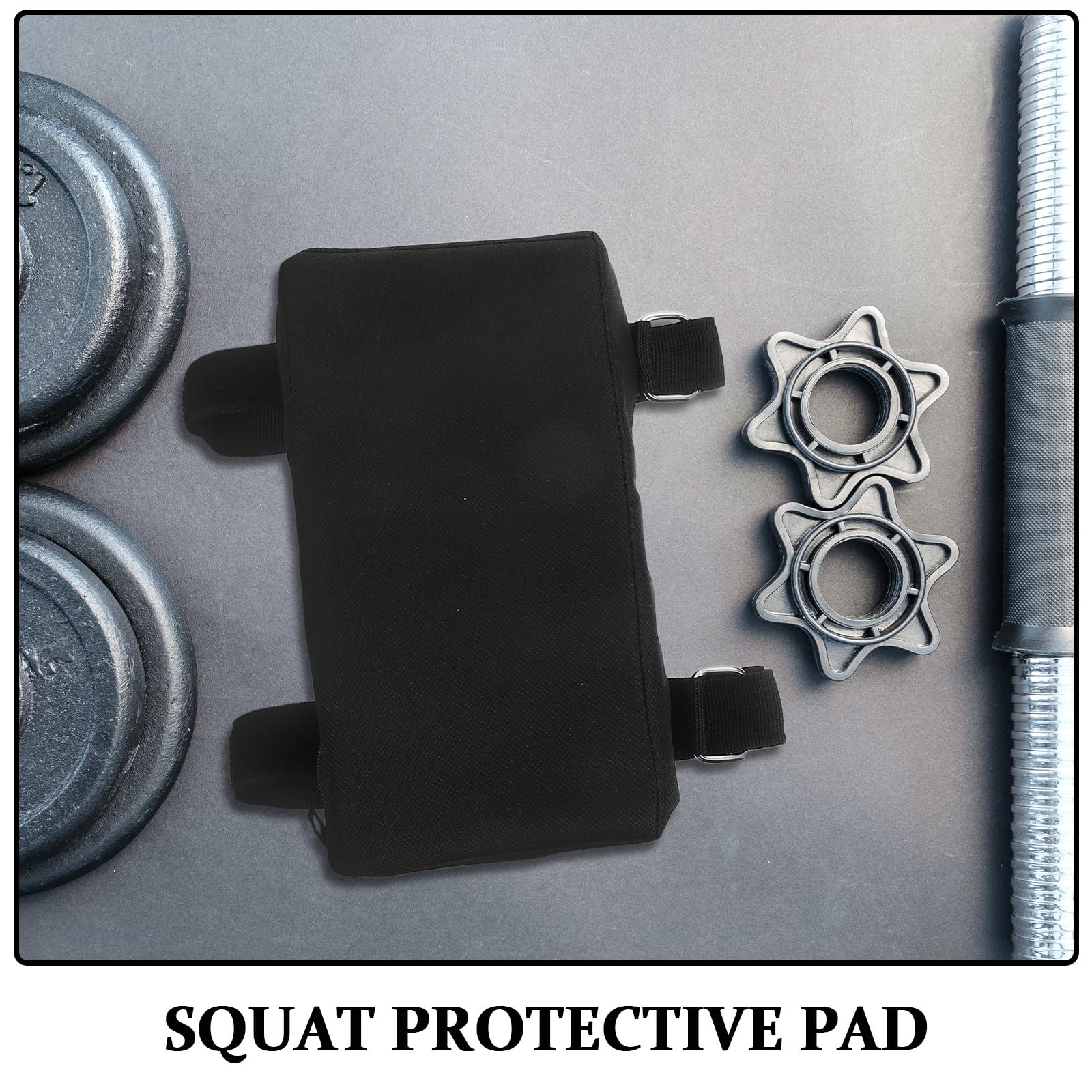 UPKOCH 1 Paio di Spalline per Squat Machine: Cuscinetto Protettivo Antiscivolo Regolabile per Sollevamento Pesi - allevia la Pressione sulle Spalle - Accessorio per Attrezzatura Fitness - Motivo
