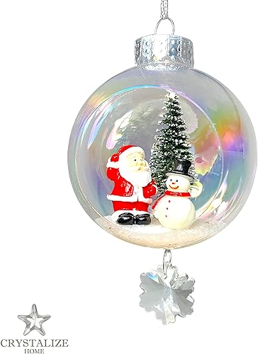 Miniatura 76 de Regalos de cumpleaños de cristal, adornos de Navidad para decoración de Navidad para mujeres, mamá, papá, abuela, abuelo, hermana y amiga de niños