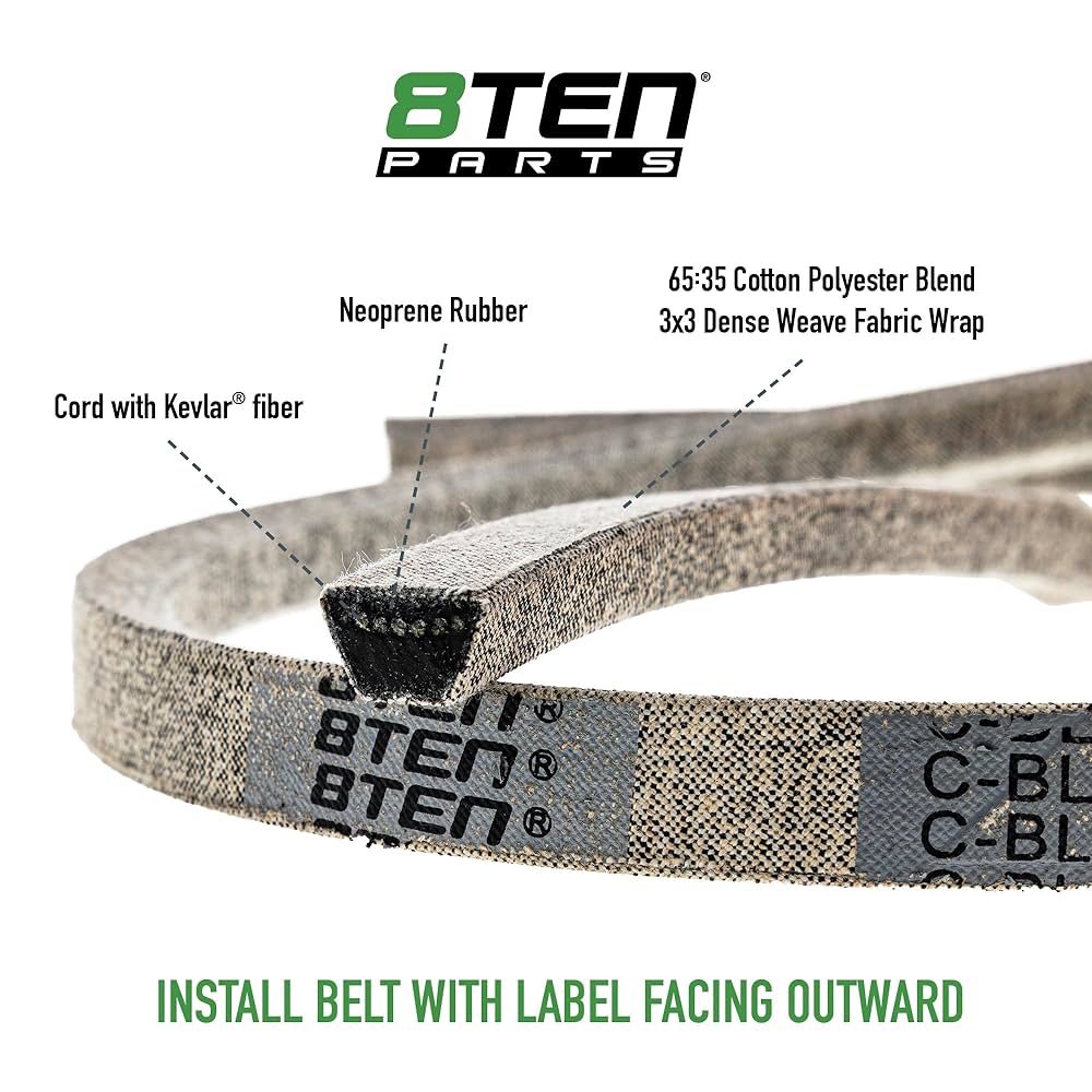 ジャパメタ Amazon.com : 8TEN Belt with Kevlar for Exmark Lazer Z HP