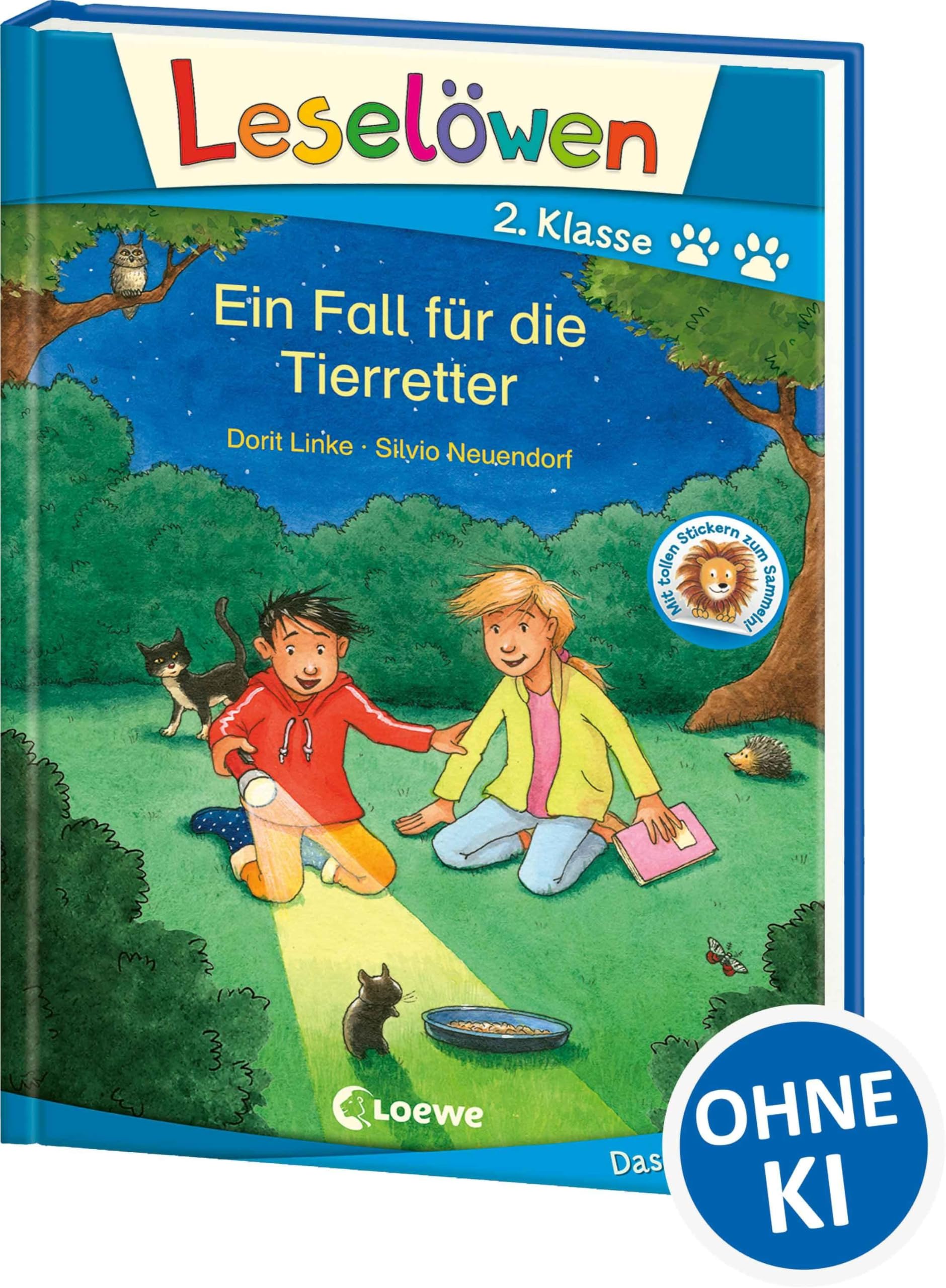 Leselöwen 2. Klasse - Ein Fall für die Tierretter: Erstlesebuch für Kinder ab 7 Jahre